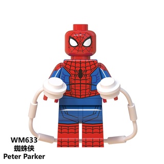 WM6052 En STOCK Lego Spiderman Lejos De Casa Minifigures Plástico Bloques De Construcción Juguetes Para Niños (5)