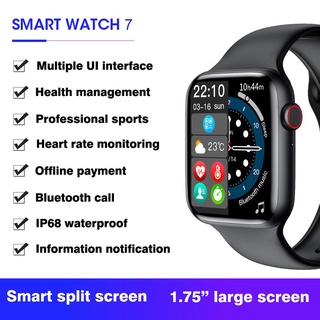 IWO W37 Smart Watch Hombres Mujeres Bluetooth Llamada 44mm 13 Smartwatch IP68 Impermeable Zurexa Reloj Inteligente Para Android IOS