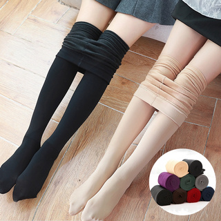 Legging delgado de alta elasticidad para mujer/Leggings gruesos forrados/pantalones cálidos