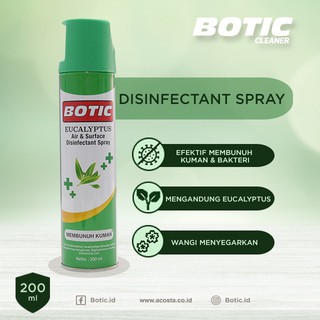 Botic - desinfectante Spray 200ml Eucalyptus Aroma Spray