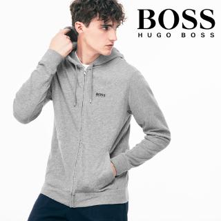 Hugo Boss principios de otoño abrigo hombre liso para hombre americano de lana con cremallera con capucha chamarra Outwear