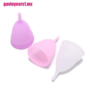 Promoción[gavmx] copa menstrual para mujeres producto de higiene de grado médico silicona uso de vagina (2)