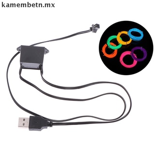 KAM 5V USB Adapter Driver 1-5M El Wire Electroluminescent Light Controller Inverter .