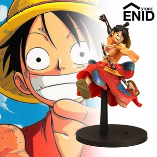 Luffy Model One Piece Figurine Design Simulation Collectible Anime Action Display Mold for Desktop