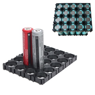 10/20/30/40/50Pcs 4x5 celda 18650 baterías espaciador soporte de plástico