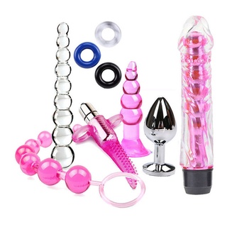 Unicorn_Couple G-Spot Bullet consolador vibrador Anal Butt Plug masajeador Sex Love Toys 9Pcs_
