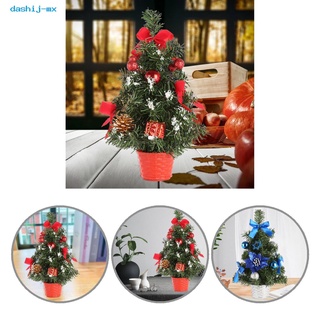 dashij Many Branches Small Christmas Tree Wedding Props Mini Christmas Pine Fadeless Table Decor