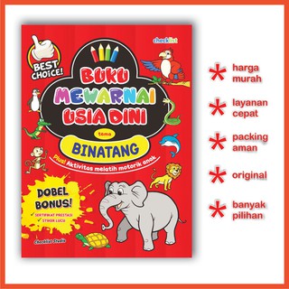Libro para colorear tema animal libro de aprendizaje temprano para colorear