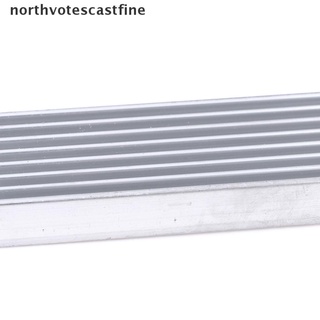 northvotescastfine 100*25*10mm aluminio de alta potencia disipador de calor electrónica radiador nvcf