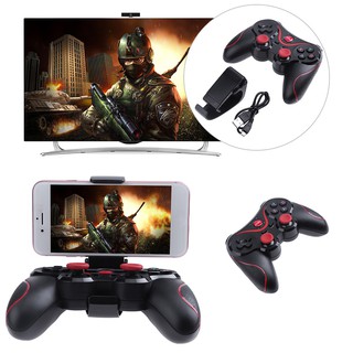 LH X3 Gamepad inalámbrico Bluetooth controlador para Tablet teléfono titular Joystick