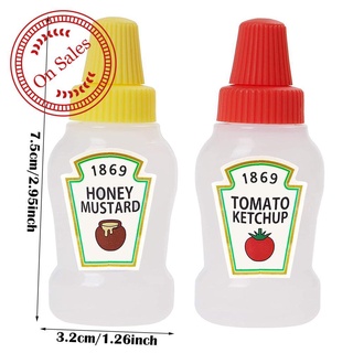 ensalada ketchup botella bento condimento exprimir salsa botella caño condimento o t8c8