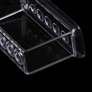 he8mx plástico transparente tubo de prueba estante de 6 agujeros soporte de laboratorio tubo de prueba estante martijn (4)