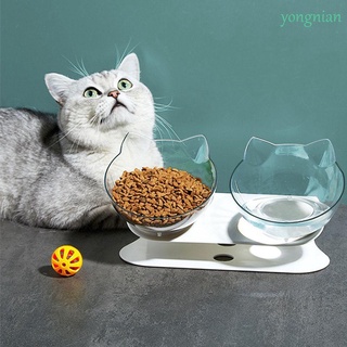 Yongnian tazóns/Alimentador Para mascotas/Gato De protección duradera antideslizante/Multicolorido