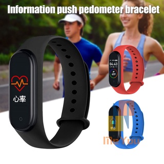 Pulsera inteligente M4 deportiva con Monitor de ritmo cardiaco/Monitor de ejercicio impermeable
