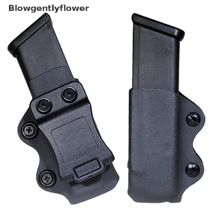 blowgentlyflower iwb/owb - funda para pistola individual, compatible con glock 17 19 26/23/27/31/32/33 m9 bgf