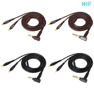 Will 3.5MM/4.4MM A2DC Cable de repuesto para ATH-SR9 ES770H ES750 ESW950 ESW990H ADX5000 MSR7B Cable de Audio