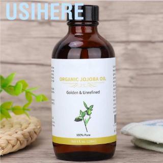 Usihere Natural orgánico aceite de Jojoba hidratante puro sin refinar el cuidado de la piel