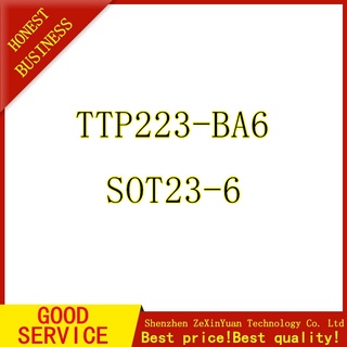 20PCS TTP223-BA6 223B SOT23-6 TTP223 BA6 Touch detection IC single bond touch IC