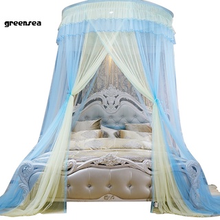 Grs_ hogar cúpula princesa cama cortina dosel habitación niños Mosquito mosca insectos red