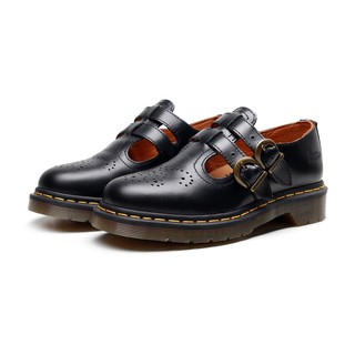 dr.martens mujer mary janes zapatos brogue cuero oxford zapatos de cuero genuino zapatos de plataforma