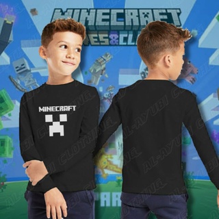 Minecraft Kids camiseta - negro
