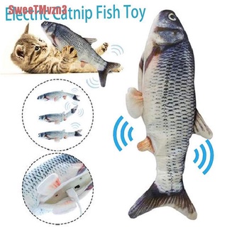 [SweeTM] juguete electrónico para mascotas/gatos/carga USB eléctrica/juguete de simulación de pez/juguete para gatos
