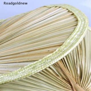 [rgn] abanico de tela de bambú tejido a mano ventilador de paja de baile ventilador de mano pucao ventilador con borlas [roadgoldnew]