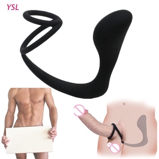 YSL Men's Silicone Ass-Gasm Male Anal Butt Plug Male Prostate Massager Sex Toys