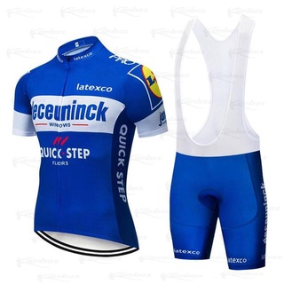 Deceuninck equipo de ciclismo Jersey de bicicleta de secado rápido para hombre bicicleta Maillot ropa de verano transpirable 2021 ropa paso corto conjunto