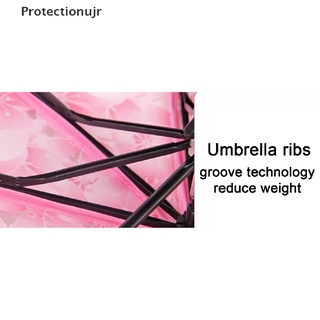 protectionujr transparente plegado a prueba de viento paraguas sol lluvia coche compacto paraguas automático xcv (2)