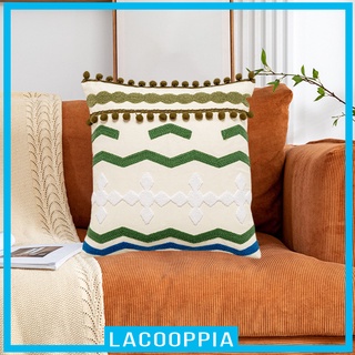 [LACOOPPIA] Fundas de almohada con textura Boho, sencillas, decorativas, tejidas (7)