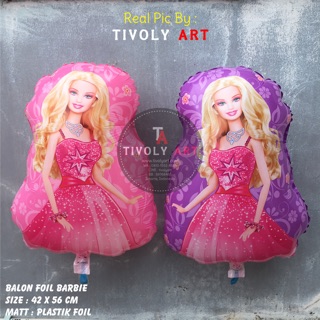 Globos Barbie/globos de plástico Barbie