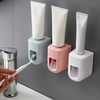 Dispensador Automático de pasta de Dientes, de Pared para Baño sin Perforaciones, Exprimidor automático de pasta dental