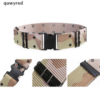 quwyred hombres cinturón táctico militar nylon cintura deportes al aire libre lona cinturones web mx