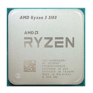 AMD Ryzen 3 3100 R3 3100 3.6 GHz Quad-Core Eight-Thread 65W CPU Processor L3=16M 100-000000184 Socket AM4