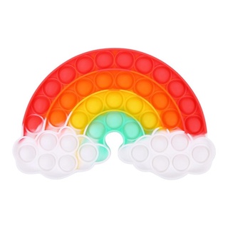Talla Grande Pop it Push Bubble Tie-Teed Nuevo Color Fidget Juguetes Oversize Sensorial Alivio Del Estrés Juguete Kids (7)