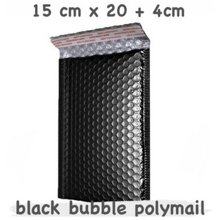 Burbuja polimailer negro 15x24 cm (10 hojas)