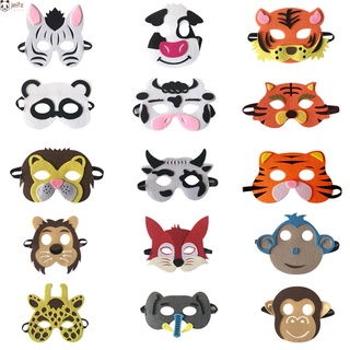 máscaras de halloween para niños lindos animales león tigre zorro masquerade fiesta disfraz cosplay prop