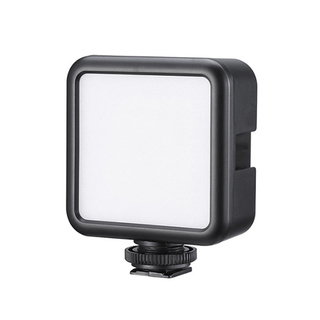 ulanzi VL49 Mini LED luz de vídeo fotografía lámpara 6W regulable 5500K CRI95+ batería de litio recargable incorporada con montaje de zapata fría para cámara DSLR
