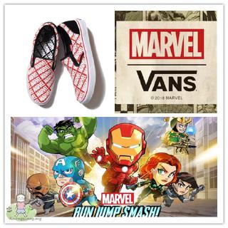 Vans X Marvel bajo Tops pareja Unisex Casual zapatos de lona los vengadores 0riginal