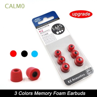 calm0 3 pares de almohadillas in-ear de espuma viscoelástica para orejas de repuesto cómodas para auriculares/multicolor