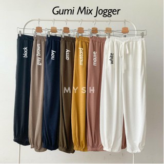 Gumi MIX JOGGER / JOGGER mujer / pantalones JOGGER largos (1)