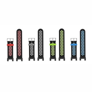 Breathable Pin Buckle Silicone Watch Strap For Aamazfit T-Rex/ T-Rex Pro