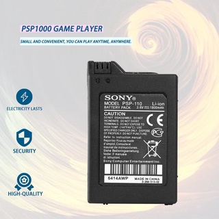 pOfficial OEM PSP 1001 Sony 1000 batería Original PSP-110 1800mAh auténtica (9)