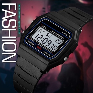 Reloj de banda de resina Digital Casio F91W serie 100% auténtico. incluye 1 año de garantía.