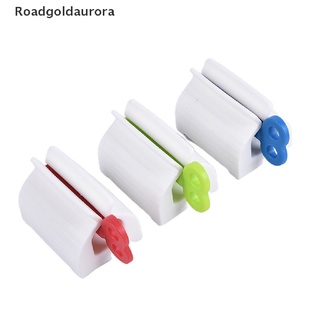 roadgoldaurora 1pc exprimidor de tubo de pasta de dientes exprimidor de pasta de dientes fácil dispensador portátil wdau