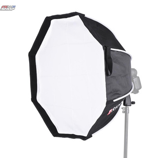 RC TRIOPO 65cm Foldable 8-Pole Octagon Softbox with Soft Cloth Handle for Godox Yongnuo Andoer On-camera Flash Light (6)