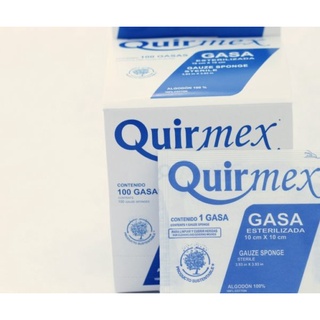 Gasa Est Quirmex 10x10cm C/100 (1)