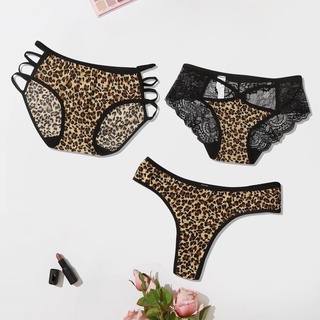 Unipower*_* Leopard Print Women Translucent Underwear Sheer Lace Tank Lace Sexy Underpant