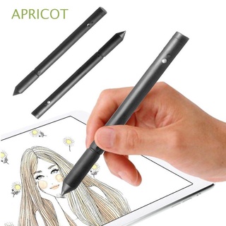 albaricoque 2 en 1 portátil de pantalla táctil pluma universal resistiva puntas capacitivas stylus accesorios ligero touchpen tablet teléfono dibujo pluma